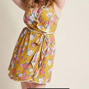 Modcloth Daytime Dapper Dandelion Dress